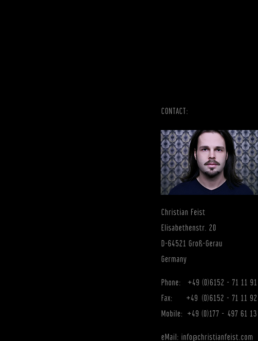 CONTACT ADDRESS OF CHRISTIAN FEIST